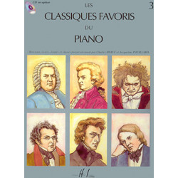Les Classiques favoris Vol.3 - Piano