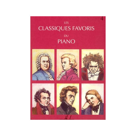 Classiques Favoris 4 - Piano