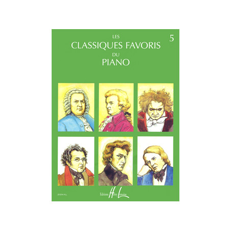 Les Classiques favoris Vol.5 - Piano