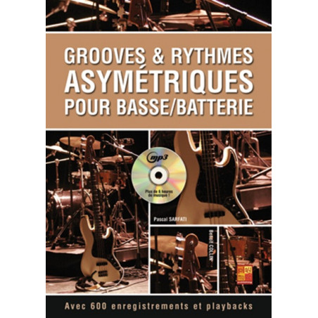 Grooves & Rythmes Asymétriques Pour Basse/Batterie (+ audio)