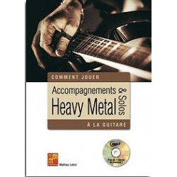 Accompagnements and solos Heavy Metal - Guitare (+ audio)