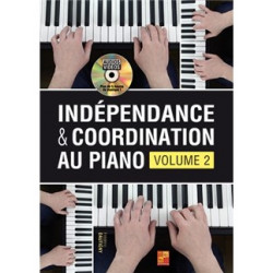 Indépendance & Coordination Au Piano - Volume 2 (+ audio)