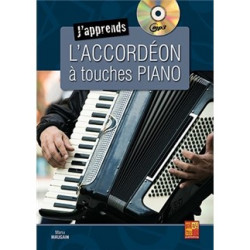 J'apprends L'accordéon à Touches Piano (+ audio)
