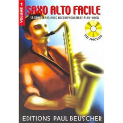 Saxophone facile Vol.1 (+ audio)