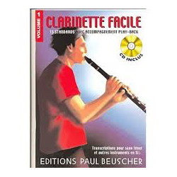 Clarinette facile Sib Vol.1 (+ audio)