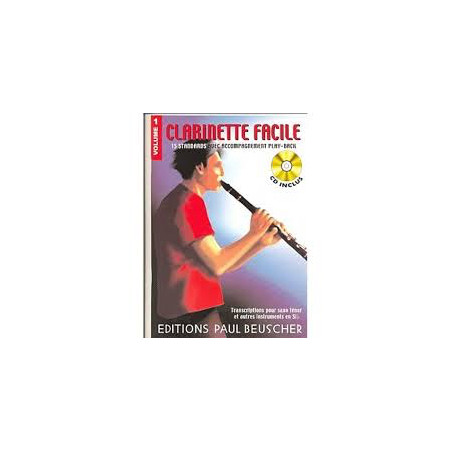 Clarinette facile Sib Vol.1 (+ audio)