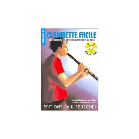Clarinette facile Sib Vol.2 (+ audio)