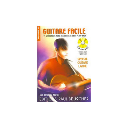 Guitare facile Vol.5 spécial latin - Jean-Christophe Hoarau (+ audio)