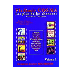 Musique de films Vol.2 - Vladimir Cosma - Piano, Voix, Guitare