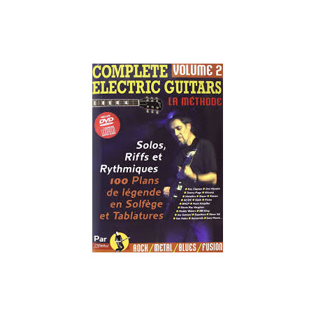 Complete Electric Guitars Vol. 2 - Jean-Jacques Rebillard (+ audio + video)
