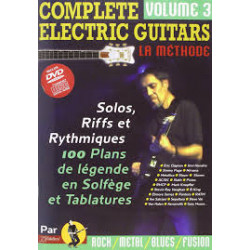 Complete Electric Guitars Vol. 3 - Jean-Jacques Rebillard (+ audio + video)