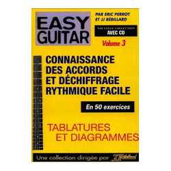 Easy Guitar Vol. 3 - Eric Perrot, Jean-Jacques Rebillard (+ audio)