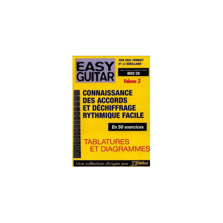 Easy Guitar Vol. 3 - Eric Perrot, Jean-Jacques Rebillard (+ audio)