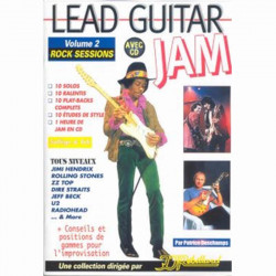 Lead Guitar Jam Vol. 2 - Patrice Deschamps - Guitare électrique (+ audio)