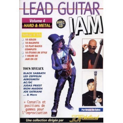 Lead Guitar Jam Vol. 4 - Bruno da Sylva (+ audio)