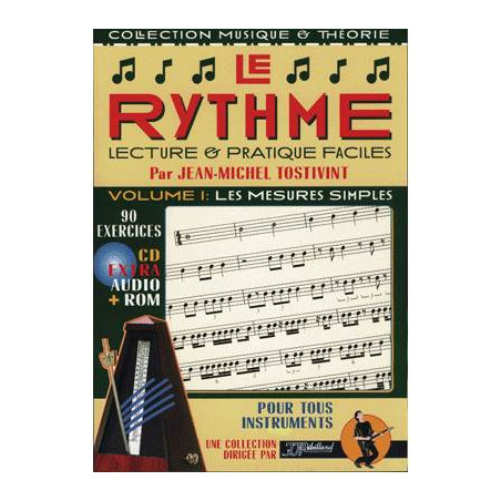 Le Rythme Vol. 1 - Jean-Michel Tostivint (+ audio)