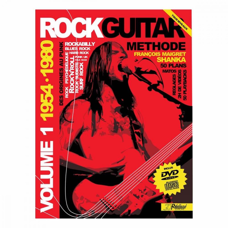 Rock Guitar Vol. 1 - François Maigret (+ audio)