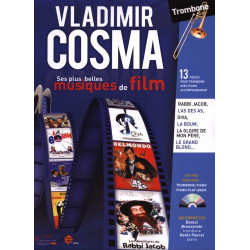 Vladimir Cosma : Ses plus belles Musiques de Film - Vladimir Cosma - Trombone et Piano (+ audio)