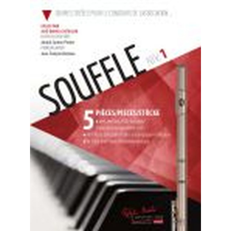Souffle 1 - Jose Daniel Castellon, Annick Sarrien-Perrier - Flûte Traversière et Piano (+ audio)