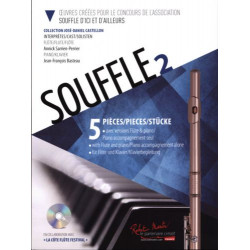 Souffle 2 - Jose Daniel Castellon - Flûte Traversière et Piano (+ audio)