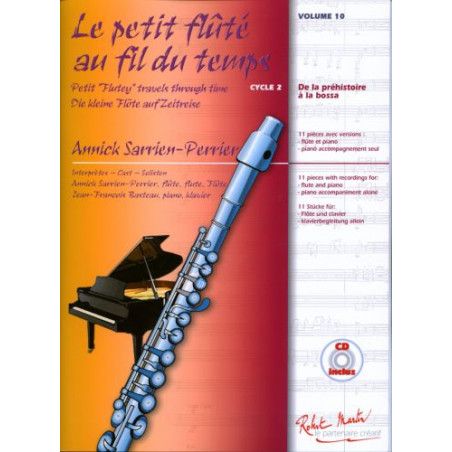 Le Petit Fluté au Fil du Temps Vol. 10 - Annick Sarrien Perrier (+ audio)