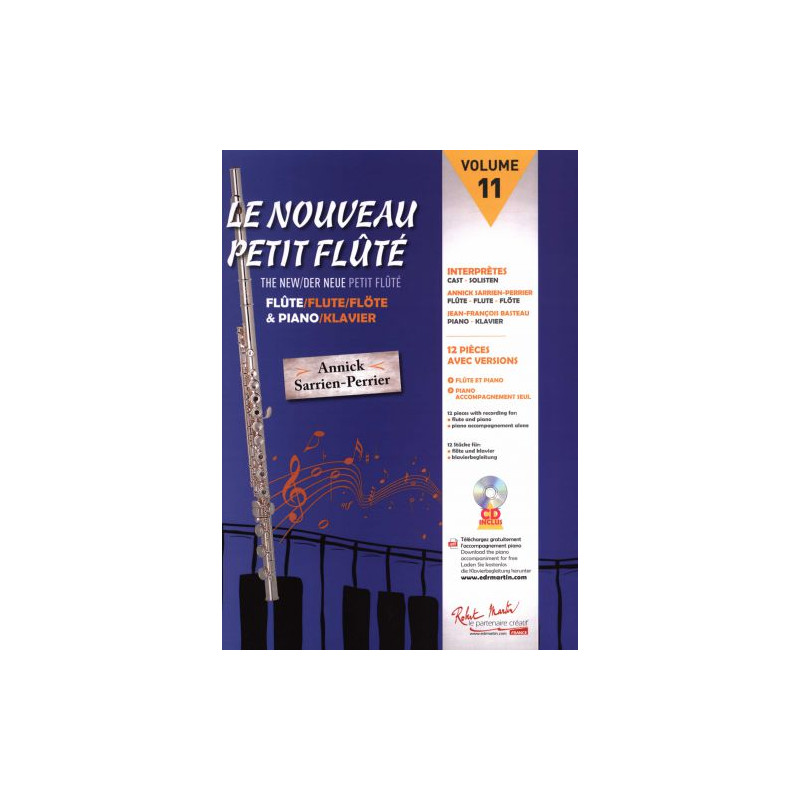 Le Nouveau Petit Fluté Vol. 11 - Annick Sarrien-Perrier (+ audio)