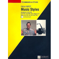 Music Styles Saxophones - Fabrice Dardot (+ audio)