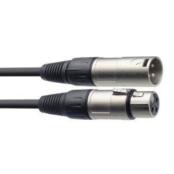 Stagg SSP10XX15 - Câble de haut-parleur, XLR/XLR (m/f), 10 m