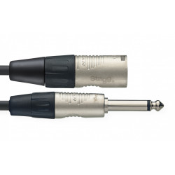 Stagg NAC1PXMR - Câble audio pro - jack mono/XLR M, série