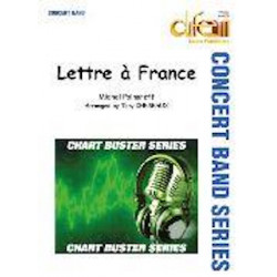 Lettre à France - Michel Polnareff - Partition orchestre d'harmonie