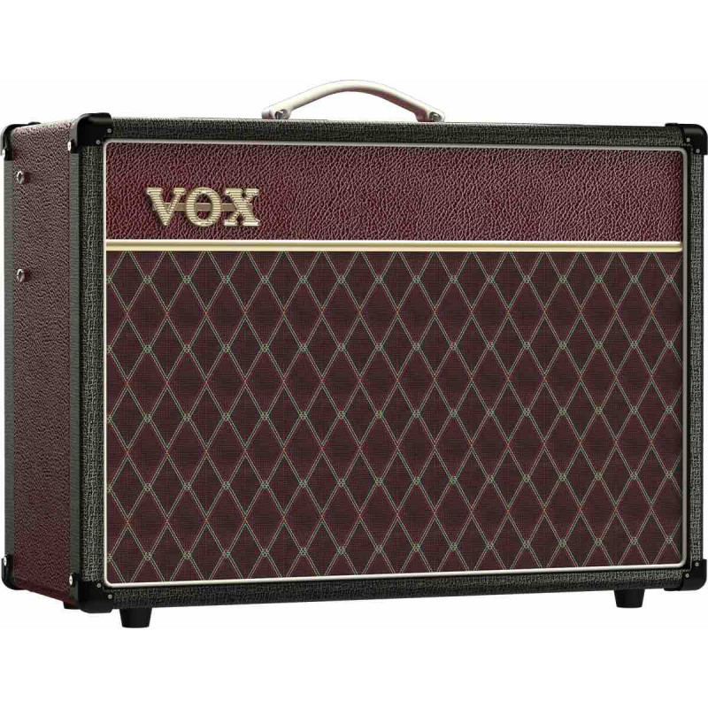 Vox AC15C1-TTBM - Combo guitare électrique Two-tone black & maroon - 1x12" 15 W