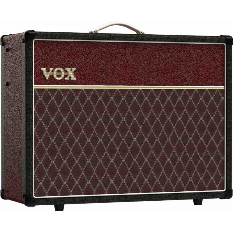 Vox AC30S1-TTBM - Combo guitare électrique Two-tone black & maroon - 2x12" 30 W