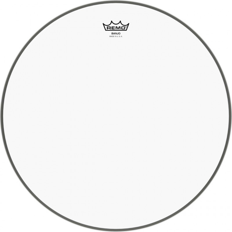 Remo BJ-1102-M3 - Peau banjo transparente 11 1/8" - "collet medium" Remo BJ-1102-M3 - Peau banjo transparente 11 1/8" - "collet medium"