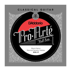 D'Addario BNN-3T Pro-Arte Nylon - 3 cordes aigues Guitare classique – tension normale