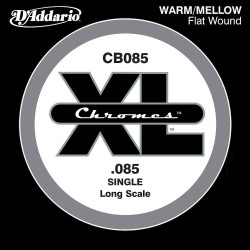 D'Addario Chromes CB085, longue, .085 - Corde au détail guitare basse