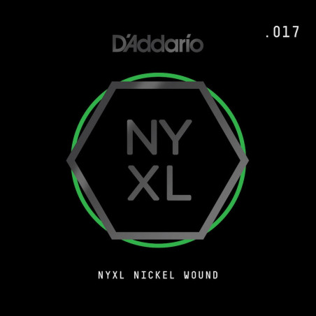 D'Addario NYNW017 Tirant .017 - corde au détail nickel wound – guitare électrique