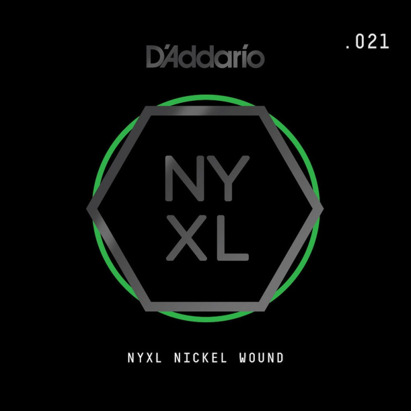 D'Addario NYNW021 Tirant .021 - corde au détail nickel wound – guitare électrique