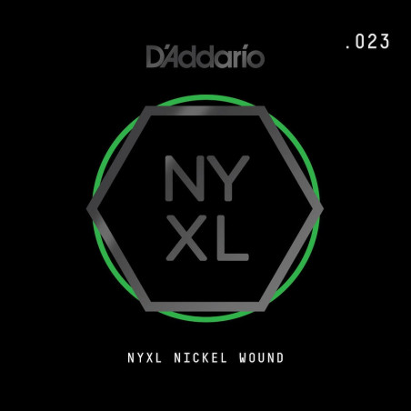 D'Addario NYNW023 Tirant .023 - corde au détail nickel wound – guitare électrique