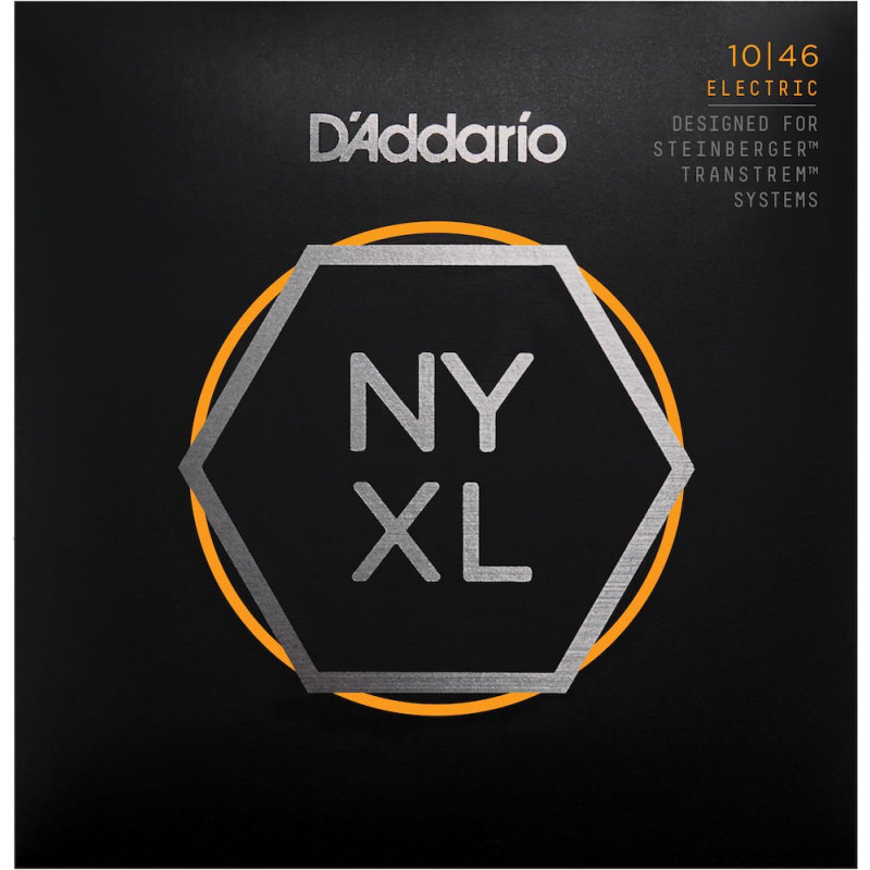 D'Addario NYXLS1046 filet nickel, Regular Light, 10-46 - Jeu guitare électrique