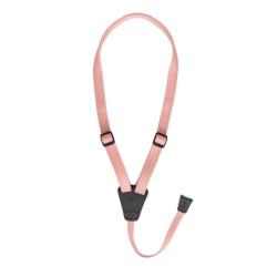 D'Addario 19UKE04 - Sangle pour ukulélé Eco-Comfort, corail