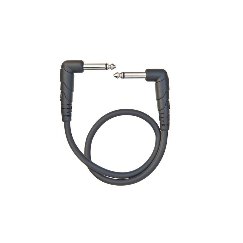 Planet Waves PW-CGTPRA-01 - Câble patch Classics, à angle droit, 30 cm