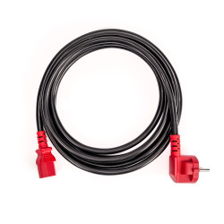 Planet Waves PW-IECF-10 - Câble d'alimentation IEC vers connecteur F (Europe), 3 m