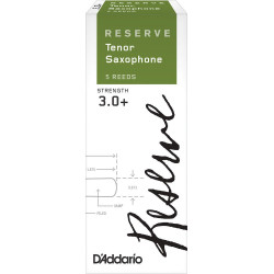 D'Addario DKR05305 - Anches Reserve - saxophone ténor, force 3+, boîte de 5