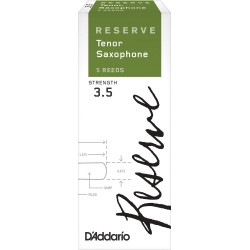 D'Addario DKR0535 - Anches Reserve - saxophone ténor, force 3.5, boîte de 5