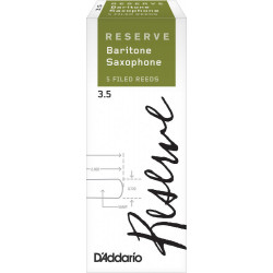 D'Addario DLR0535 - Anches Reserve - saxophone baryton, force 3.5, boîte de 5