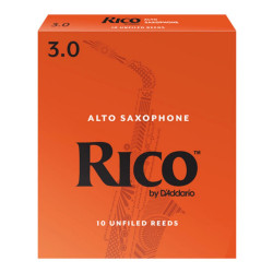 D'Addario RJA0125-B25 - Anches saxophone alto , force 3, boîte de 10