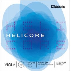 D'Addario H410 SM - Jeu de cordes alto Helicore, Short Scale, Medium