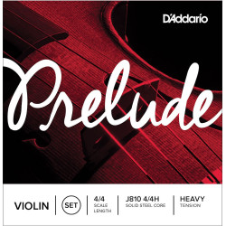 D'Addario J810 4/4H - Jeu de cordes violon Prelude, manche 4/4, Heavy