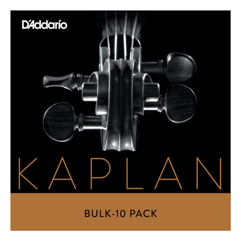 D'Addario K411 LM-B10 - Corde seule (la) alto Kaplan, diapason long, Medium (pack de 10)