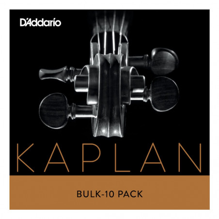 D'Addario K614 3/4M-B10 - Corde seule (mi) contrebasse 3/4 Kaplan, Medium (pack de 10)